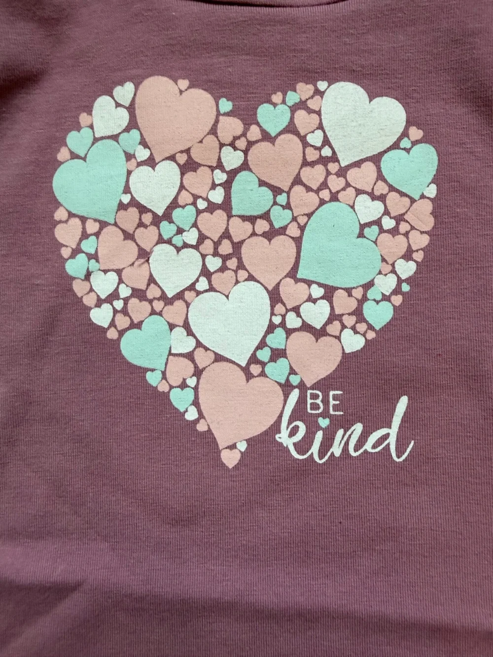NWT RuffleButts Be Kind Hearts Graphic Tee & Heart Ruffled Leggings Set 0-3M